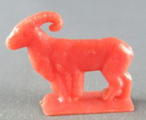 Figurine Publicitaire Café de Paris - Animaux Sauvages & Domestiques - Mouflon (rouge pale)