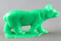 Figurine Publicitaire Café de Paris - Animaux Sauvages & Domestiques - Ours Blanc (vert gazon)