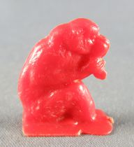 Figurine Publicitaire Café de Paris - Animaux Sauvages & Domestiques - Singe (rouge)