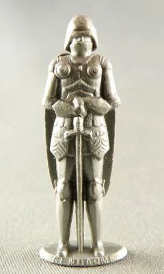 Figurine Publicitaire Caf� l\'Id�al - Costumes & Armements Fran�ais - Gendarme Moyen �ge