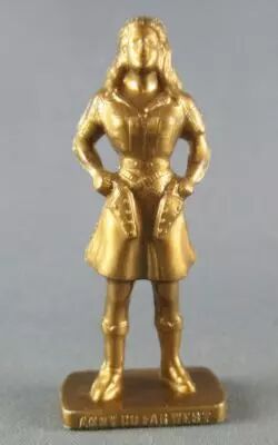Figurine Publicitaire Caf� Legal Far West n� 11 Anny du Far West (Legal gris)