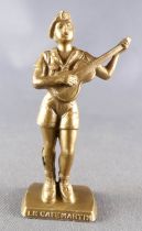 Figurine Publicitaire Café Martin La vie au Grand Air n° 02 Scout Guitare