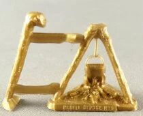 Figurine Publicitaire Caf&eacute; Martin La Vie au Grand Air n&deg; 05 Feu de Camp de Scout