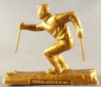 Figurine Publicitaire Caf&eacute; Martin Les Sports n&deg; 15 Ski (Caf&eacute; Martin Dor&eacute;)