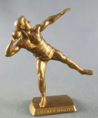 Figurine Publicitaire Caf� Martin Les Sports n� 24 Lancer de Poids