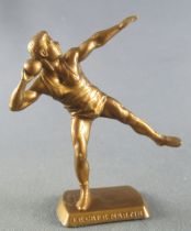 Figurine Publicitaire Café Martin Les Sports n° 24 Lancer de Poids