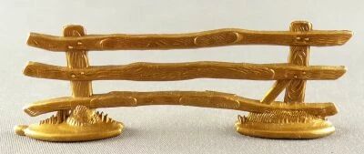 Figurine Publicitaire Caf� Mexciq - La Conqu�te de l\'Ouest - Barri�re en Bois