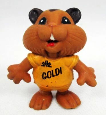 Figurine Publicitaire Commerz-Bank - Figurine PVC - Goldi le Hamster