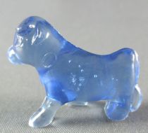 Figurine Publicitaire Goulet-Turpin - Animaux - Vache (bleu transparent)