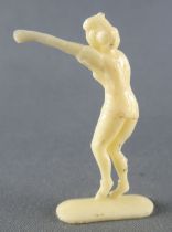 Figurine Publicitaire Le Baby L\'Aiglon - Série Sports - Lancer de Poids (Femme)