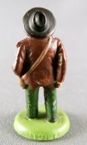 Figurine Publicitaire Nestlé - Santons de Provence Plastique 35mm Echelle O - Berger avec Sac