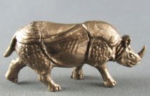 Figurine Publicitaire OMO (Lessive) - Animaux Sauvages - Rhinocéros (Petit Modèle)