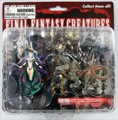 Final Fantasy Master Creatures - Yunalesca & Cerberus - Figurines PVC Diamond