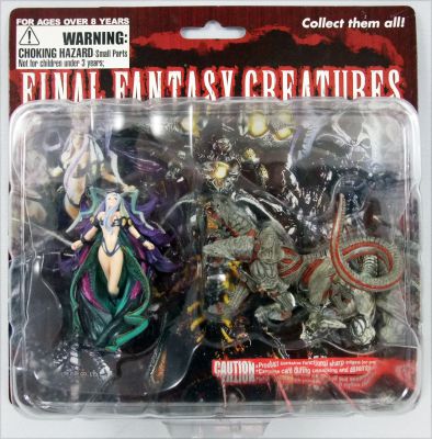 FINAL FANTASY MASTER CREATURES 5体セット Final Fantasy Master Creatures - Yunalesca & Cerberus - PVC