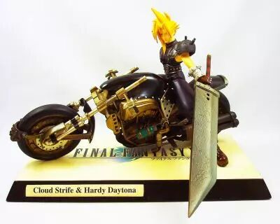 Final Fantasy VII - Cloud Strife & Hardy Daytona - Statue en resine cold-cast 1/8�me Kotobukiya