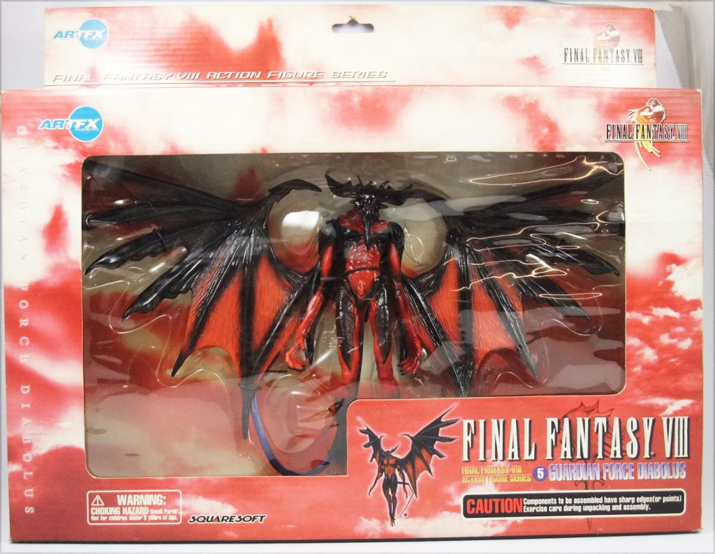 Final Fantasy ￼Kotobukiya ArtFX FF6 Guardian Force Diablos SIGNED Figure  Toy