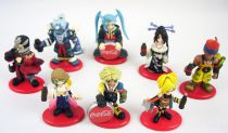 Final Fantasy X - Set of 8 Coca-Cola premium figures (Super-deformed version)