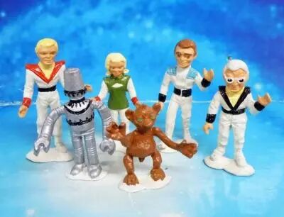 Fireball XL5 - Supermarionation Mini-Metals Comet Miniatures - Mini-Figurines M�tal Peintes
