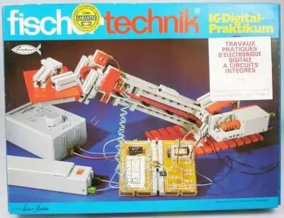 Fischertechnik - N�30630 Travaux Pratiques d\'Electronique digitale � circuits int�gr�s
