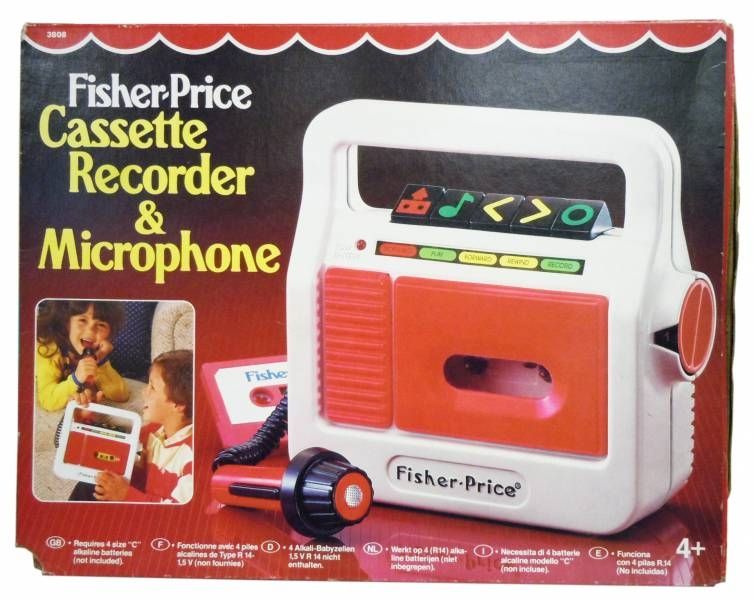 fisher price cassette recorder