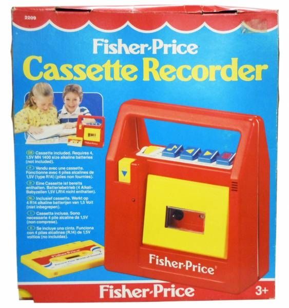 fisher price cassette recorder