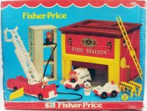 fisher_price_1980___little_people___caserne_de_pompiers_ref_928
