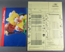 Fisher-Price 1987 Retailer File 2 Catalogs Order Form Advertising Gummibears