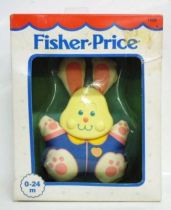 Fisher-Price 1991 - Hochets Câlins - Le Lapin