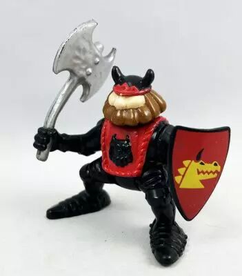 Fisher-Price Great Adventures: Castle Playset - Black King-Knight (Battle-Action)