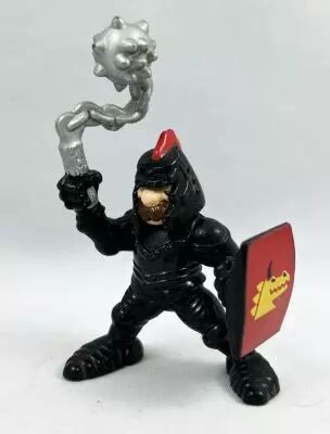 Fisher-Price Great Adventures: Castle Playset (La Forteresse) - Chevalier Noir avec Fl�au d\'Armes
