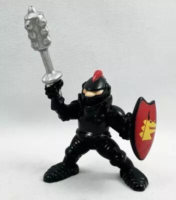 Fisher-Price Great Adventures: Castle Playset (La Forteresse) - Chevalier Noir avec Masse d\'Armes