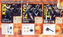 Fist of the North Star Revolution - Maruhan Set : Kenshiro, Raoh, Zeed - Kaiyodo Revoltech