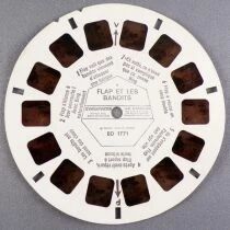 Flap et la Neige - 3 Disques View-Master 3D sans Pochette R&eacute;f. BD 177-F