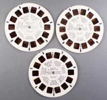 Flap et la Neige- 3 x View-Master Discs Set Loose Ref. BD 177-F