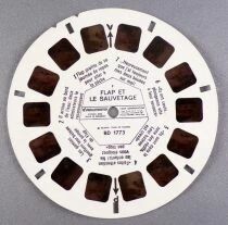 Flap et la Neige- 3 x View-Master Discs Set Loose Ref. BD 177-F