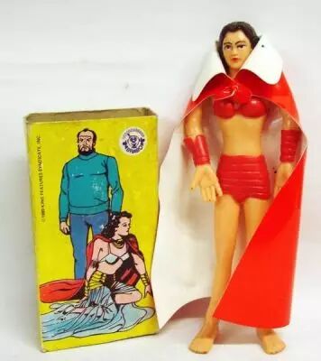 4 Figurines Flash Gordon Brabo Bendable 1980 – Zarko, Dale, Ming – En Boîte