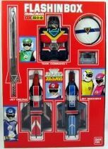 Flashman - Flash King DX Flash-in-Box - Robot Transformable - Bandai Japon 1986