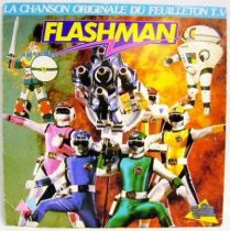 Flashman - Mini-LP Record - Original French TV series Soundtrack - AB Kid records 1988