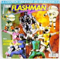 Flashman - Mini-LP Record - Original French TV series Soundtrack - AB Kid records 1988