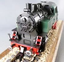 Fleischmann \'&agrave;&eacute;_ Ho Steam Tank Loco with Gear Carl 205 Green Reversed Lighting Boxed no Box