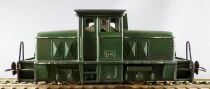 Fleischmann 1306 Ho Diesel Loco 0-4-0 020 1301 Green no Box