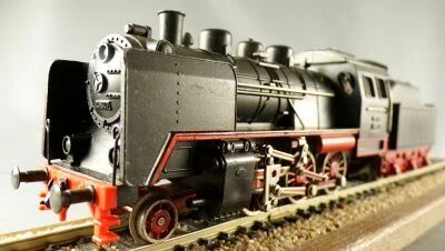 Fleischmann 1350 Ho Db Loco Vapeur Type 130 BR-24 24001 Noir Eclairage sans Boite