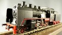 Fleischmann 1350 Ho Db Loco Vapeur Type 130 BR-24 24001 Noir Eclairage sans Boite