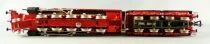 Fleischmann 1363 Ho Db Steam Loco 2-10-0 150 BR-50 50 058 Black Lighting no Box
