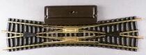 Fleischmann 1725 Double Slip Switche 15&deg; Hand Control Brass Tracks Mint in Box