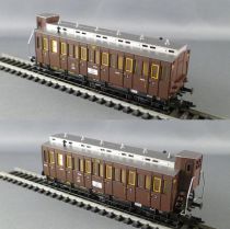 Fleischmann 1890 Coffret Train Prussien Loco Vapeur BR78 T18 3 Voitures 1 Fourgon Neuf Boite