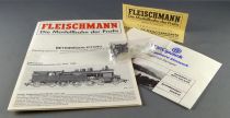 Fleischmann 1890 Coffret Train Prussien Loco Vapeur BR78 T18 3 Voitures 1 Fourgon Neuf Boite