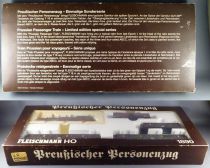 Fleischmann 1890 Prussian Train Steam Loco BR78 T18 3 Cars 1 Fourgon Mint in box