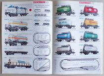 Fleischmann 1970 French Catalogue Ho N Slot Cars 55 Pages A4 + Price List 8 Pages