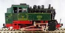 Fleischmann 4028 Ho Loco Vapeur Loco-tender &agrave; Cr&eacute;maill&egrave;re Carl 205 Eclairage Invers&eacute; en Boite